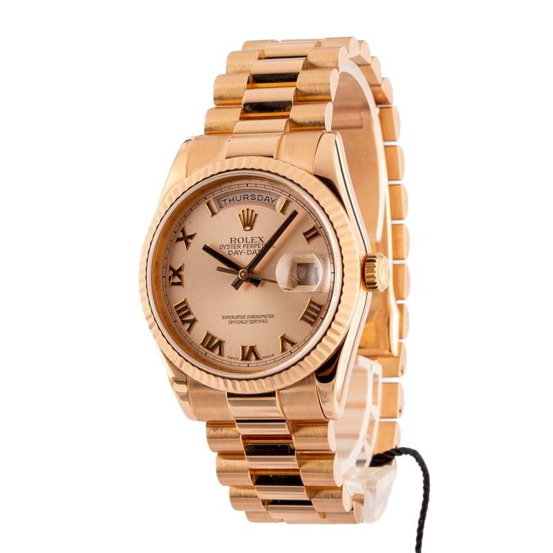 Rolex President 118235 Everose Gold