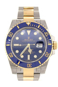 Submariner Date 40 Blue Dial Gold and Steel Watch 116613LB 116613.