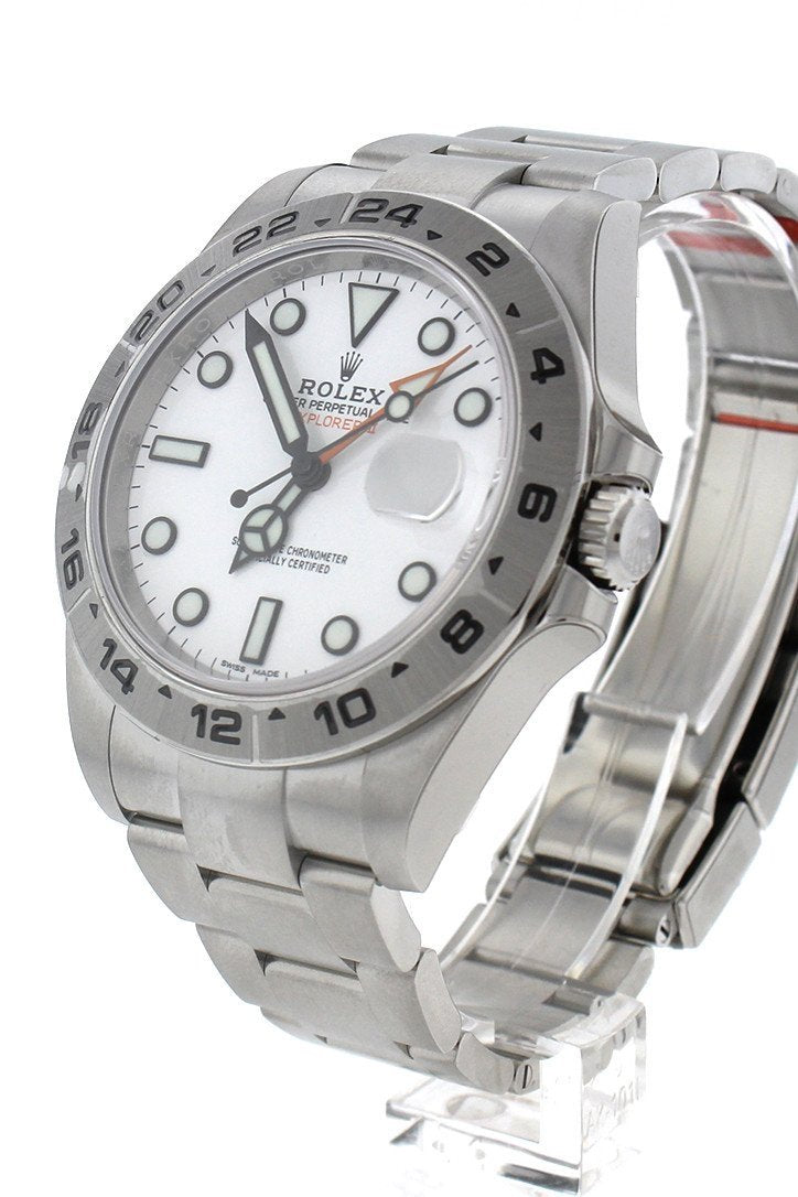 Explorer II White Dial Stainless Steel Men's Watch 216570.