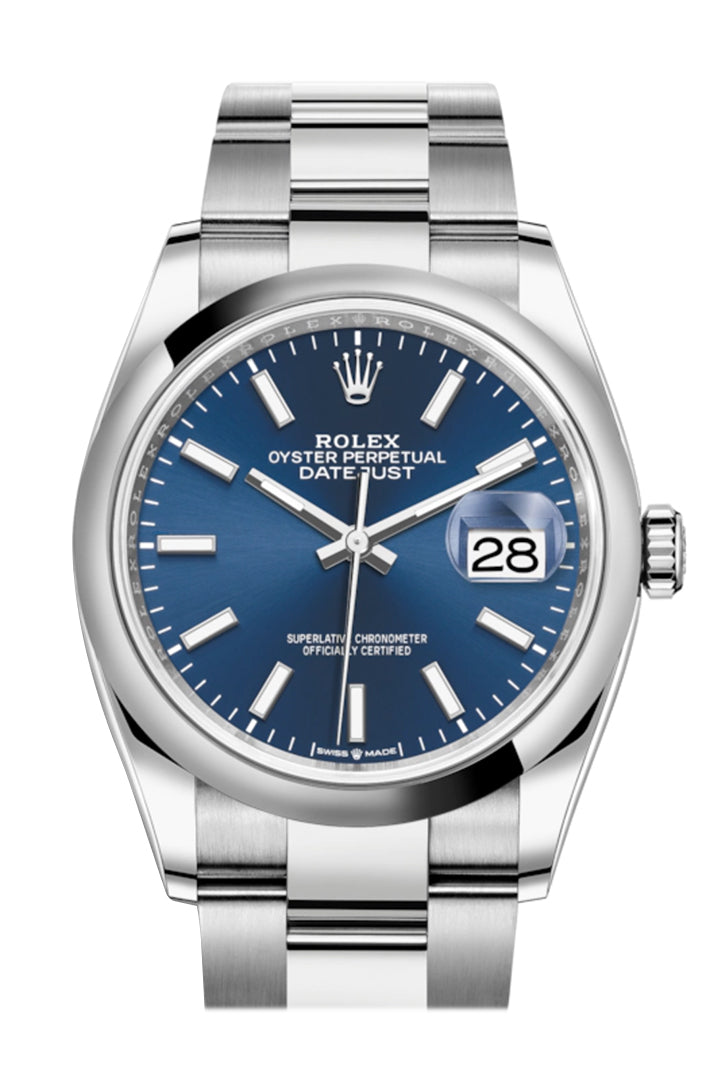 Datejust 36 Blue Dial Automatic Watch 126200.