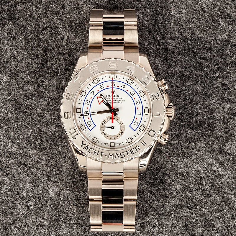 Rolex Yacht-Master II Ref 116689 White Gold