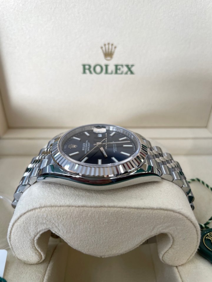 Datejust 41mm 126334 Blue Index Jubilee 2021.