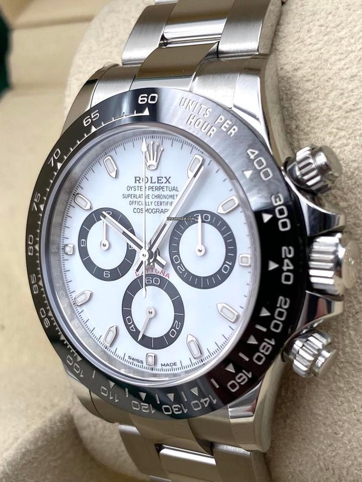 Daytona White Ceramic 116500LN 2021 Unworn.