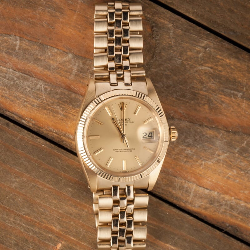 Rolex Date 1503 Champagne Dial