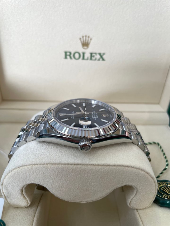 Datejust 41mm 126334 Blue Index Jubilee 2021.