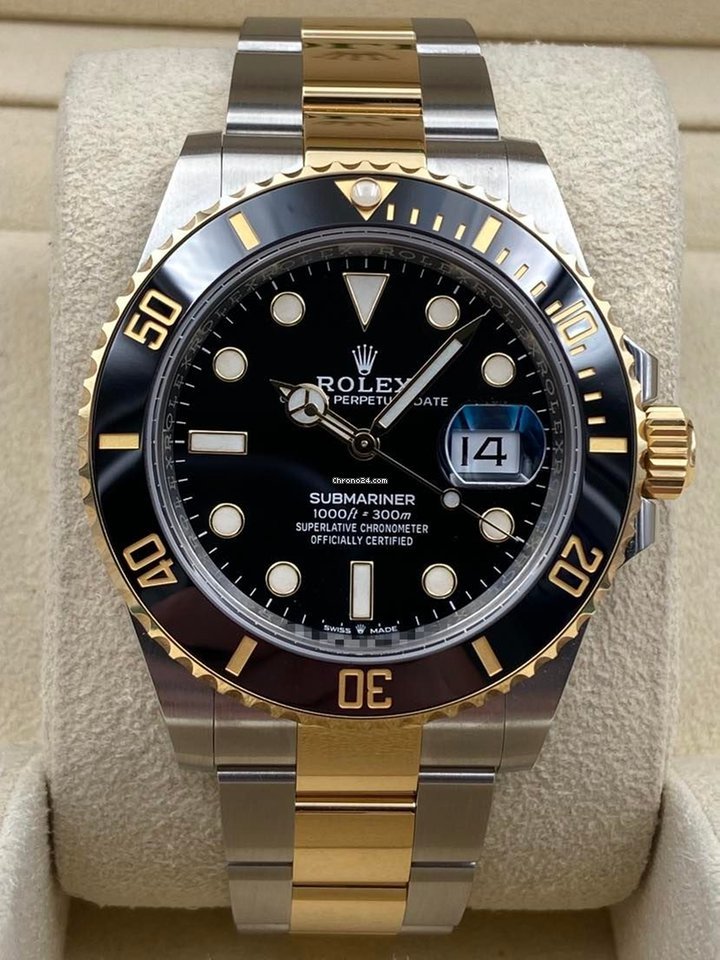 Submariner Date 41mm Black Dial Two Tone 126613LN 2021 Unworn.