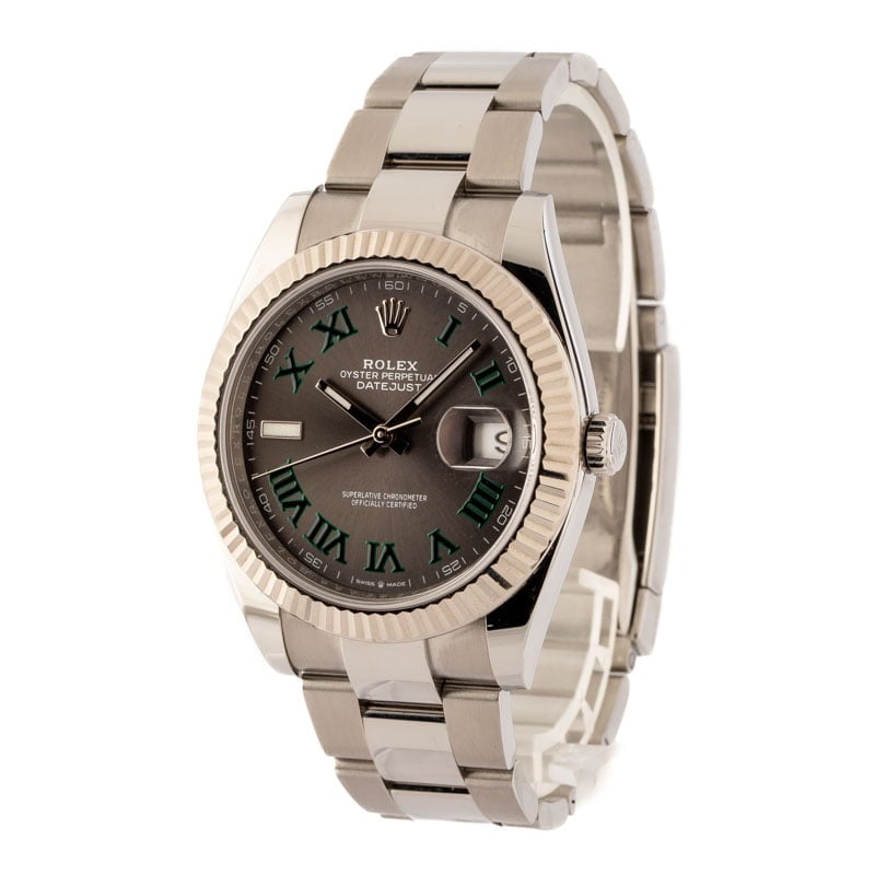 Rolex Datejust 41 126334 Wimbledon Dial