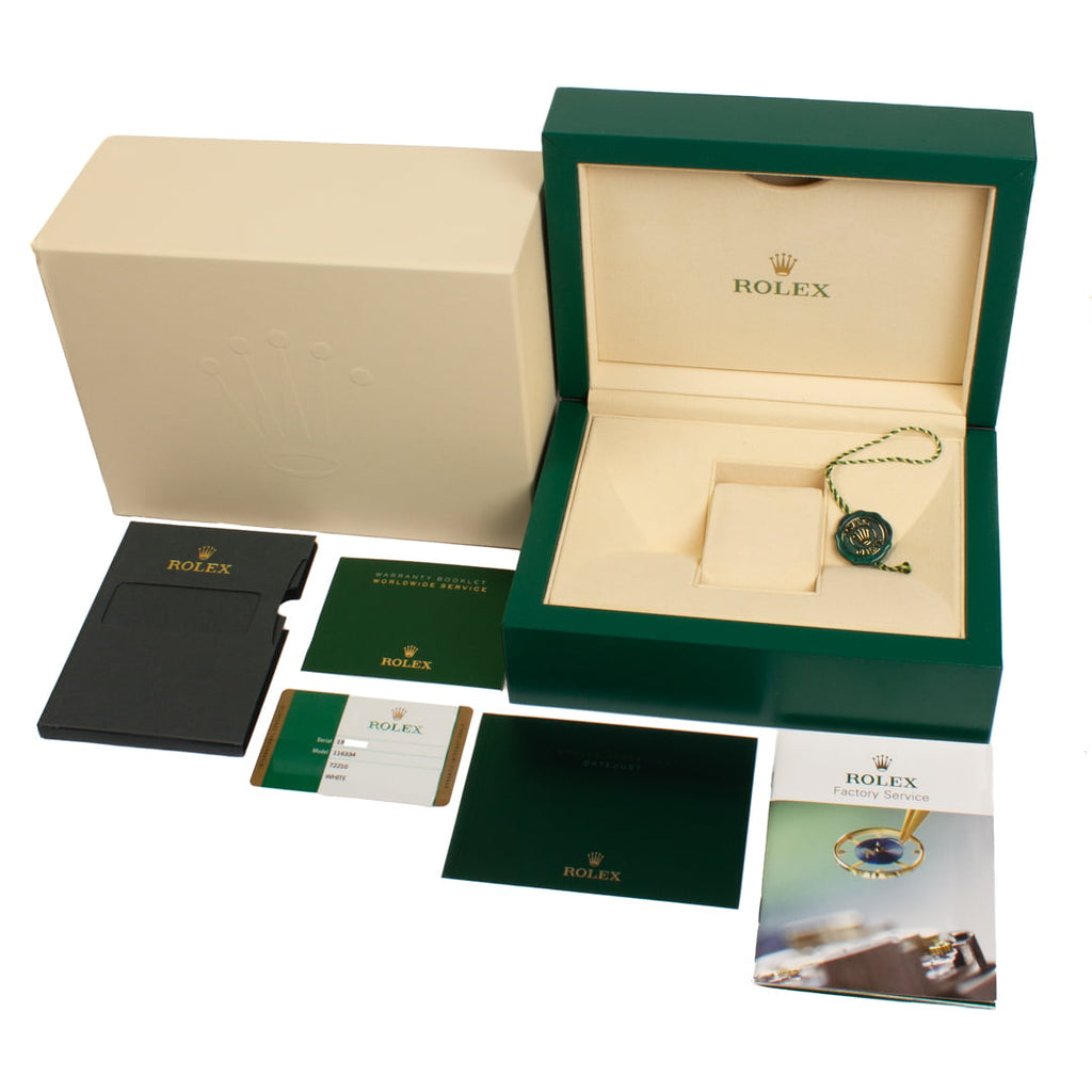 Rolex Datejust II Ref. 116334 White Dial