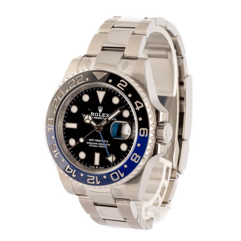 Rolex GMT-Master II Ref 126710BLNR Batman