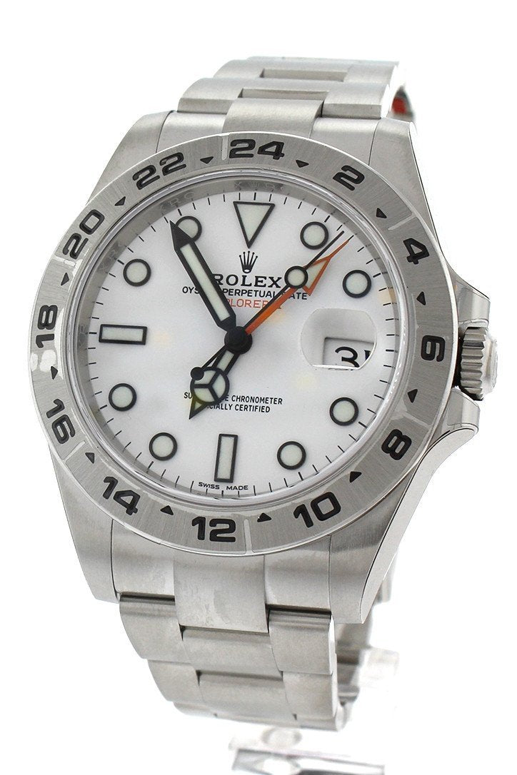 Explorer II White Dial Stainless Steel Men's Watch 216570.