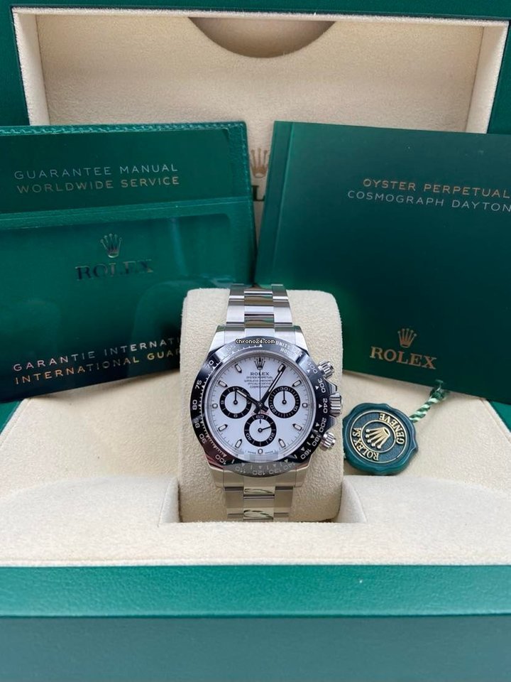 Daytona White Ceramic 116500LN 2021 Unworn.