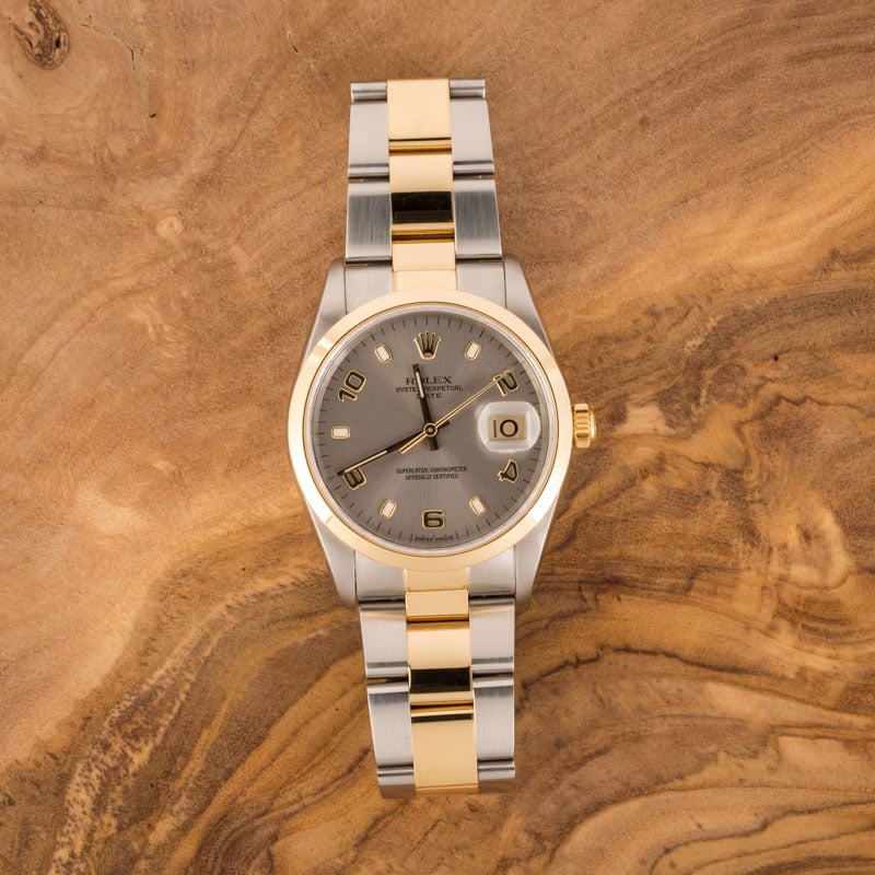 Rolex Date Stainless Steel 15203