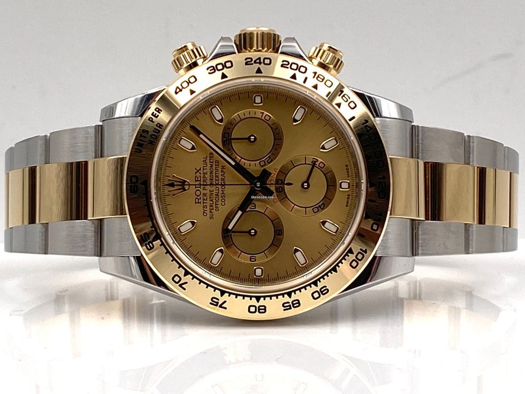 Daytona Two Tone Champagne Dial 116503 Unworn.