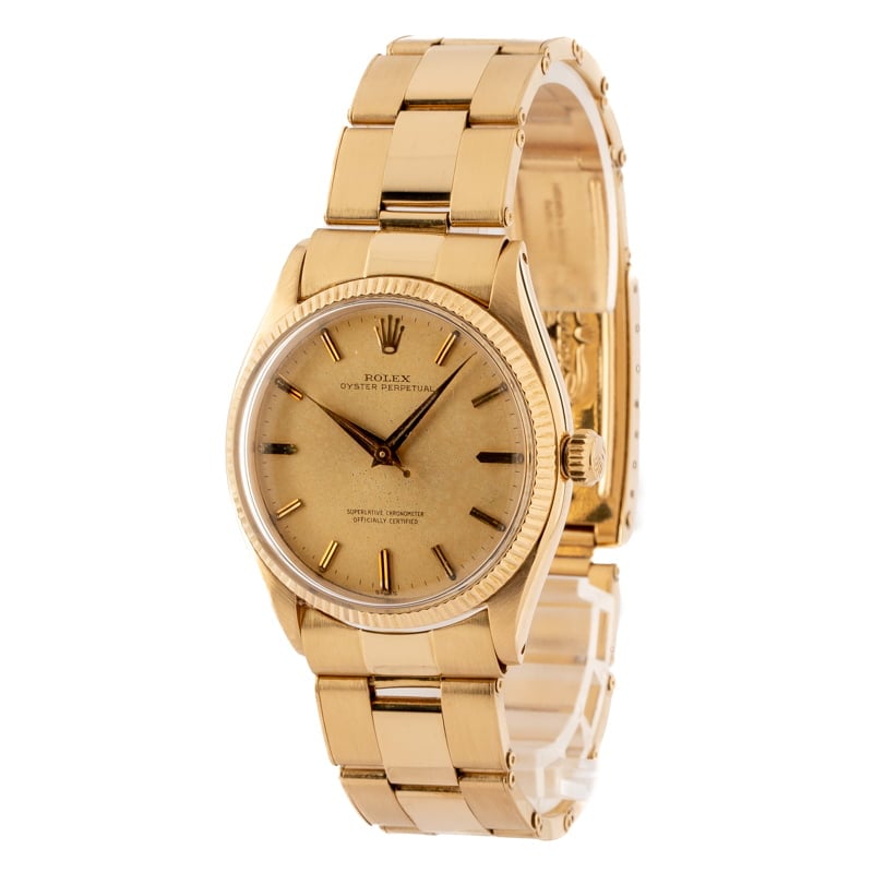 Vintage Men's Rolex Oyster Perpetual 1005