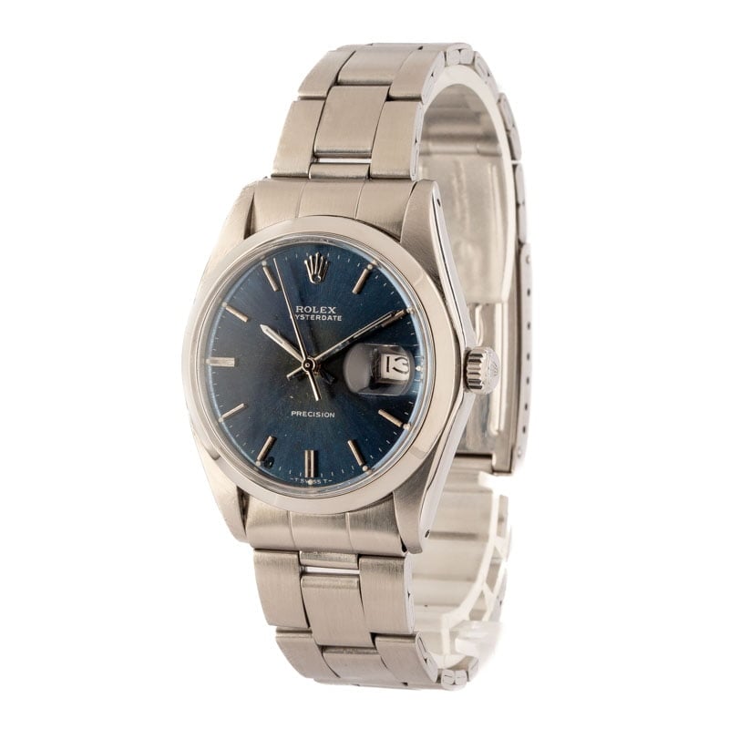Pre-Owned Rolex Oysterdate 6694 Stainless Steel