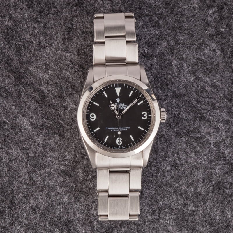 Vintage Rolex Explorer 1016 Stainless Steel