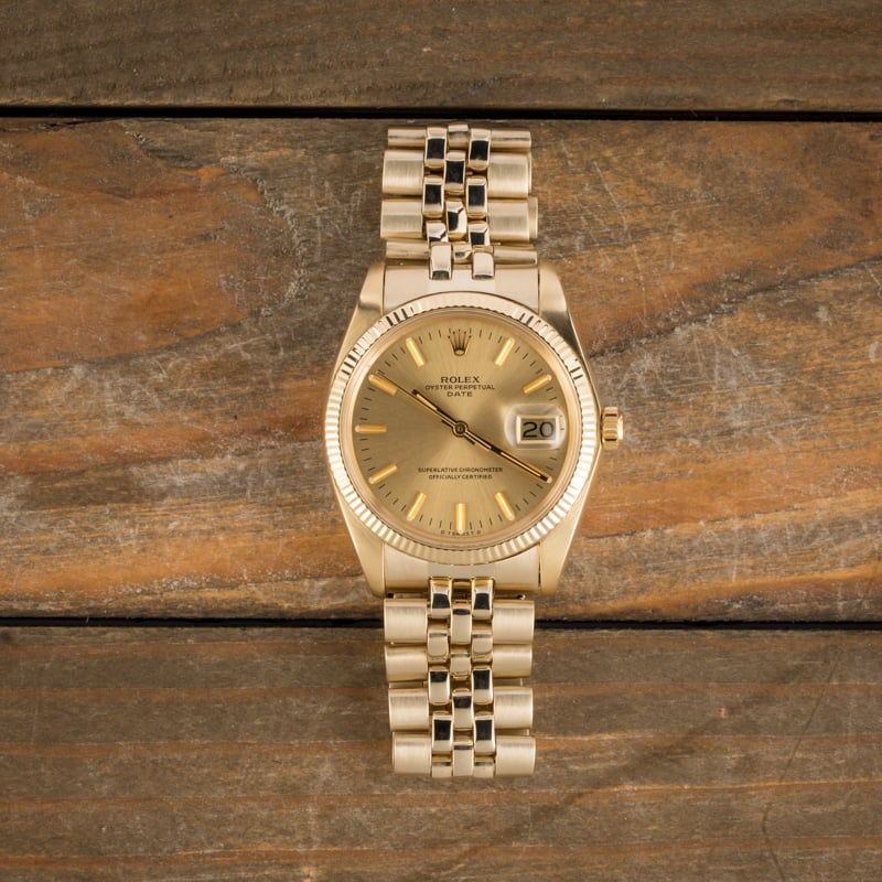 Rolex Date 1503 Yellow Gold