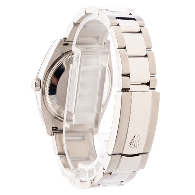 Rolex Date 115200 White Dial