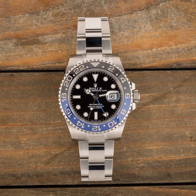 Rolex GMT-Master II Ref 126710BLNR Batman