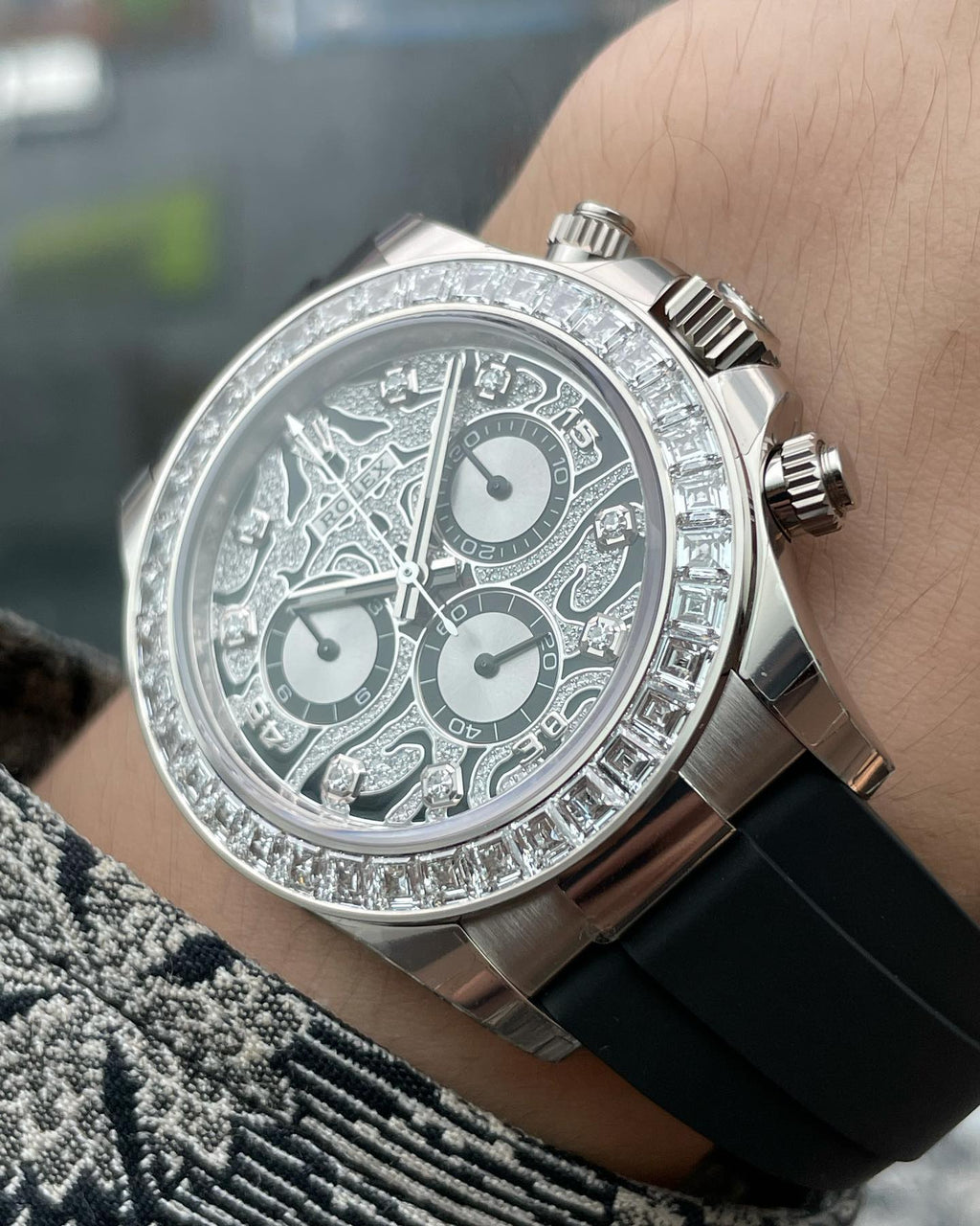Rolex Daytona 116589TBR "Eye of the Tiger" White Gold UNWORN