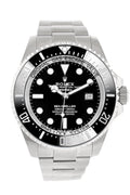 Sea-Dweller Deepsea 44 Black Dial Automatic Men's Stainless Steel Oyster Watch 126660.