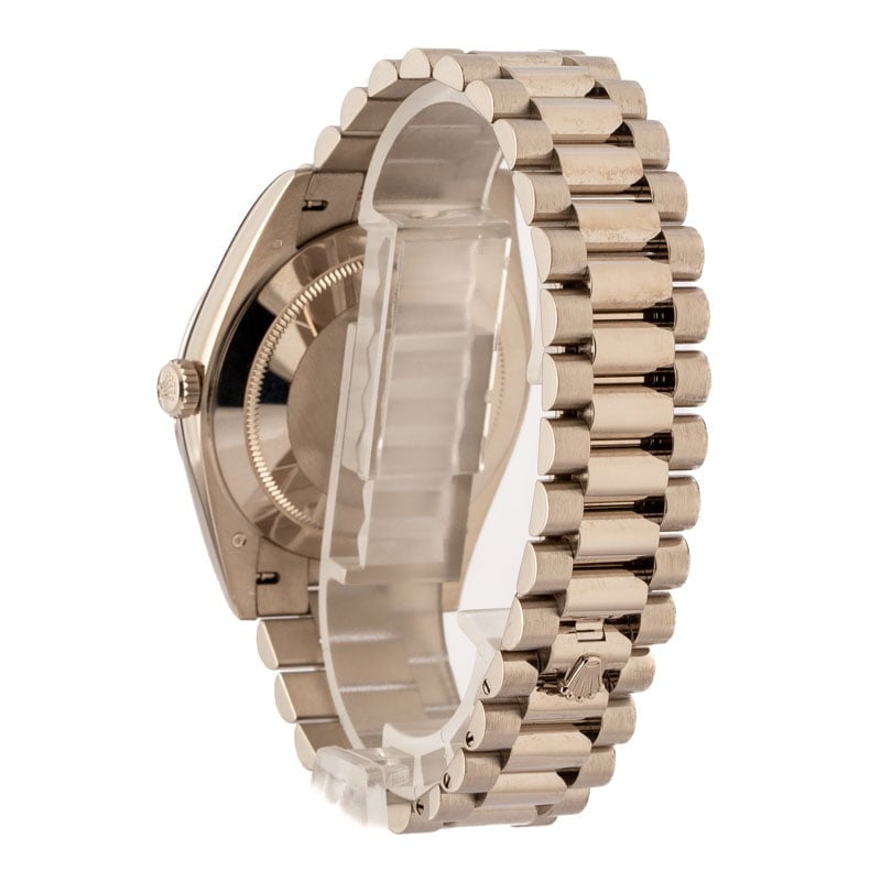 Rolex Day-Date 40 Ref 228239 White Gold
