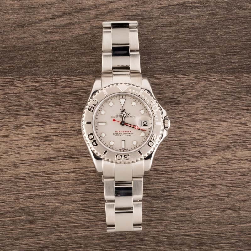 Rolex Yacht-Master 168622 Platinum Dial & Bezel