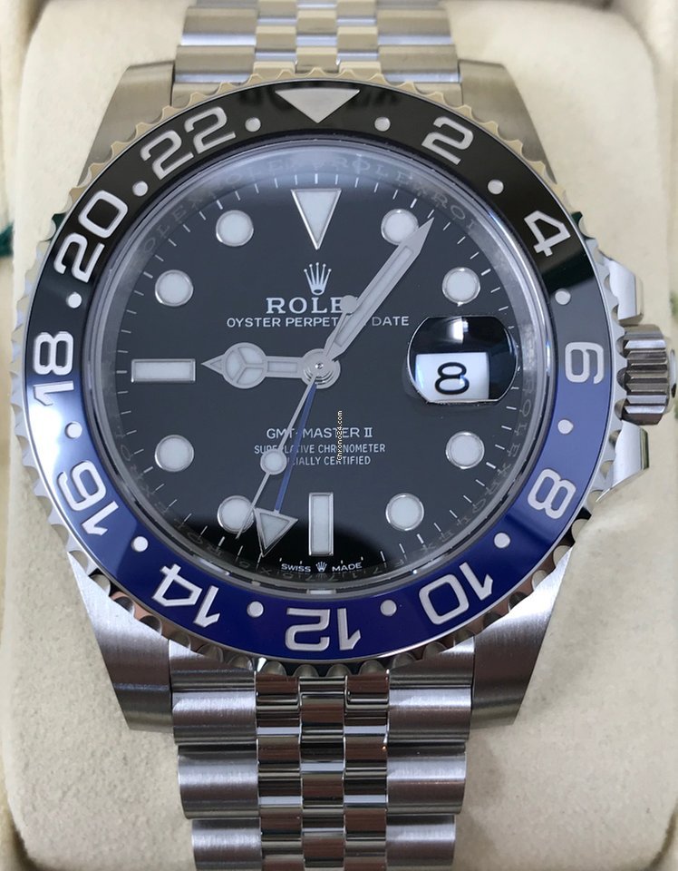 GMT-Master II Batman 126710BLNR 2021 Unworn.