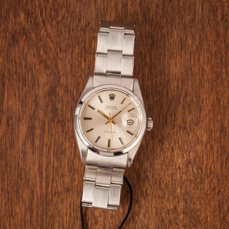 Vintage Rolex OysterDate 6694 Steel