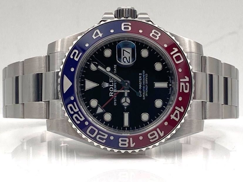 GMT-Master II Pepsi Oyster Bracelet 126710BLRO 2021 Unworn.