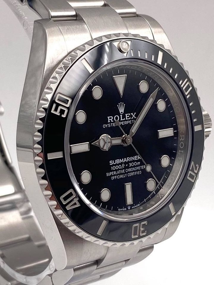 Submariner No Date 41mm 124060 2021 Unworn.
