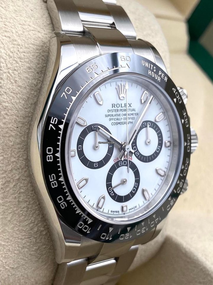 Daytona White Ceramic 116500LN 2021 Unworn.