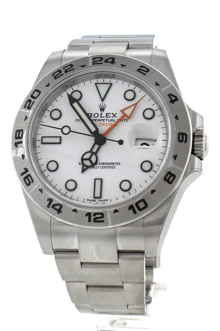 Explorer II White Dial Stainless Steel Men's Watch 216570.