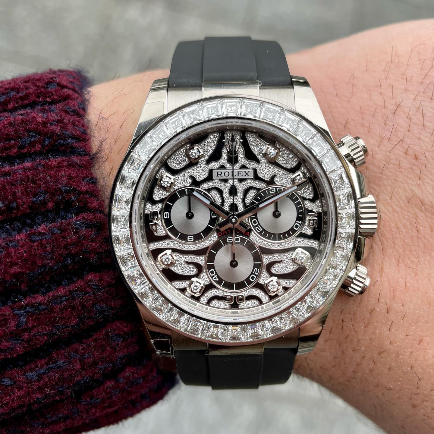Rolex Daytona 116589TBR "Eye of the Tiger" White Gold UNWORN