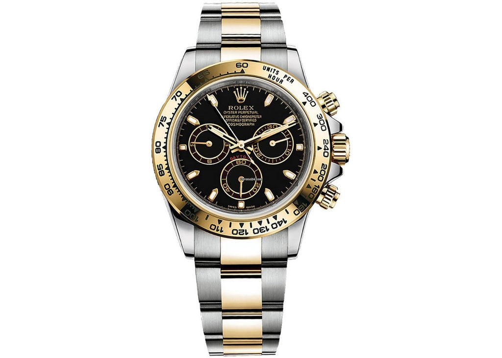 Daytona Two Tone Black Dial 116503 Unworn.