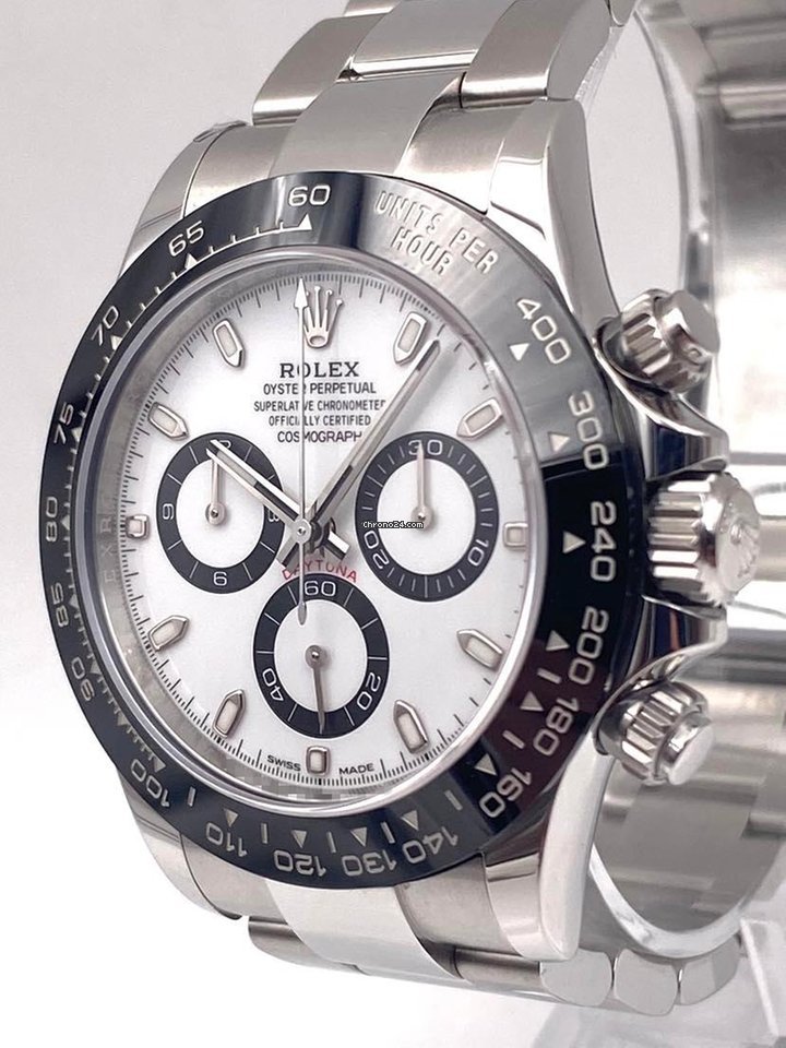Daytona White Ceramic 116500LN 2021 Unworn.