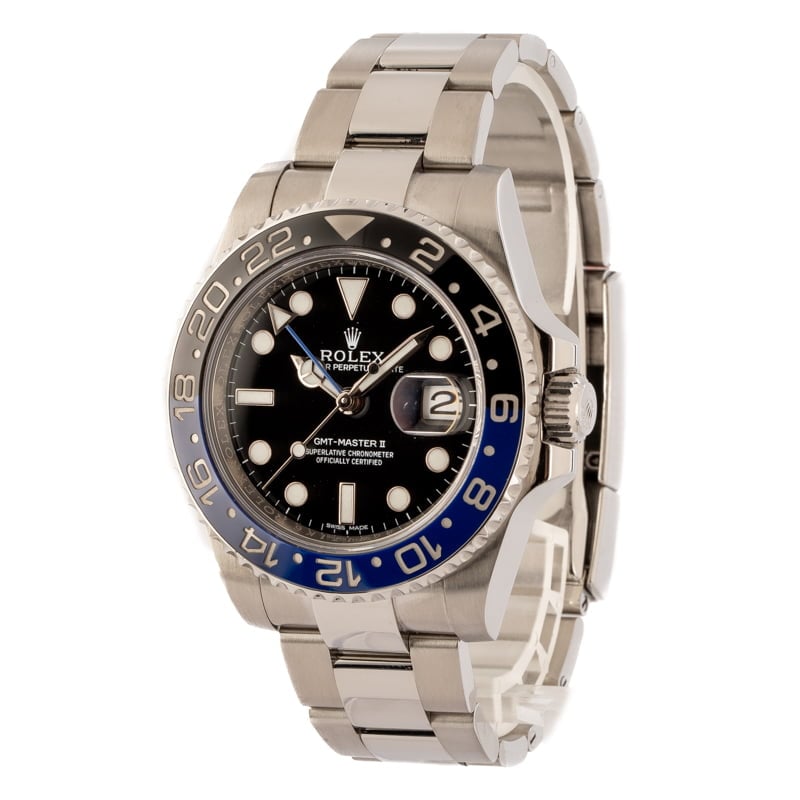 Rolex GMT-Master II Batman Bezel 116710blnr