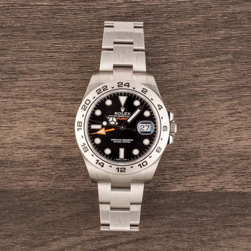 Rolex Explorer II Ref 216570 Black