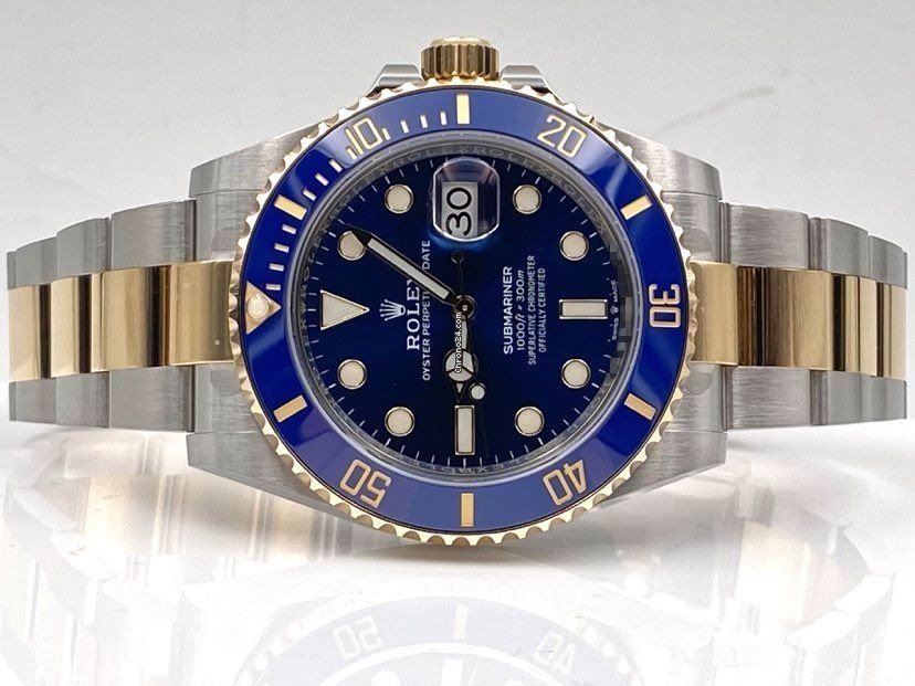 Submariner Date 41mm Blue Dial Two Tone 126613LB 2021 Unworn.