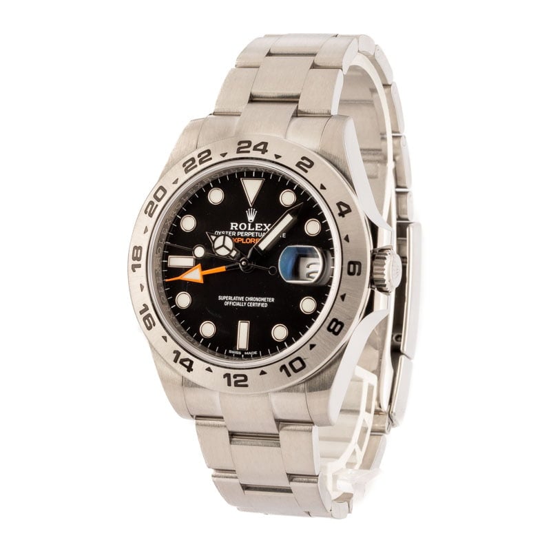 Rolex Explorer II Ref 216570 Black