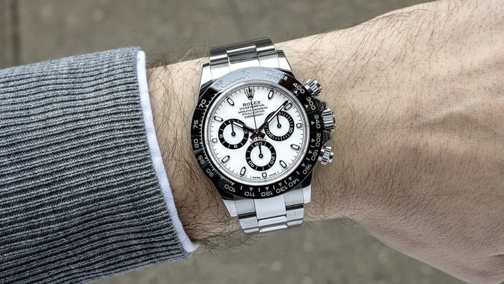 Cosmograph Daytona 40 White Dial Stainless Steel Oyster Men's Watch 116500LN 116500.