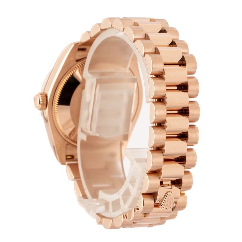 Ladies Rolex President 178275 18k Everose Gold