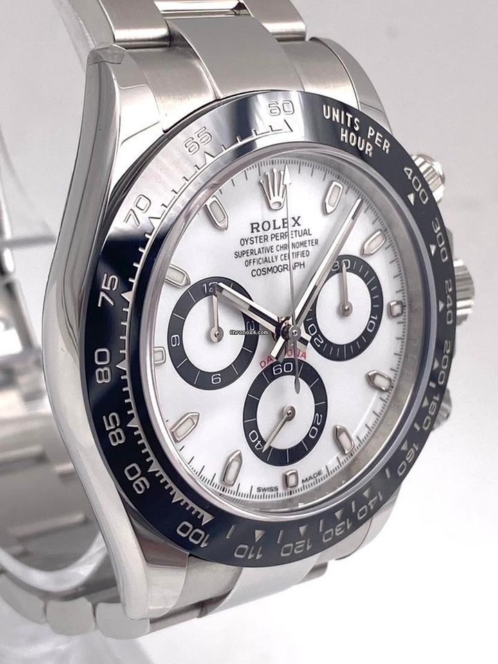 Daytona White Ceramic 116500LN 2021 Unworn.