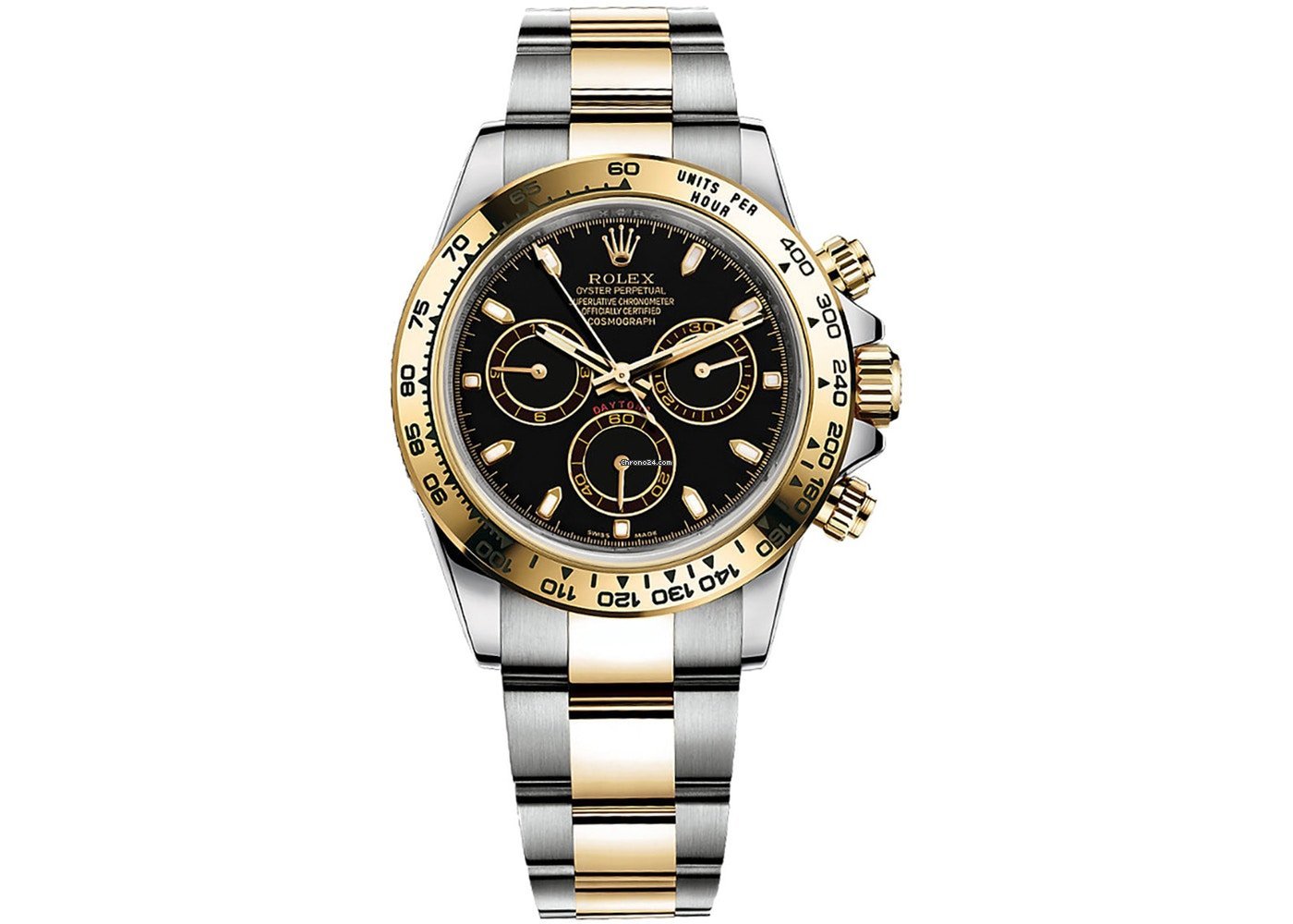 Daytona Two Tone Black Dial 116503 Unworn.