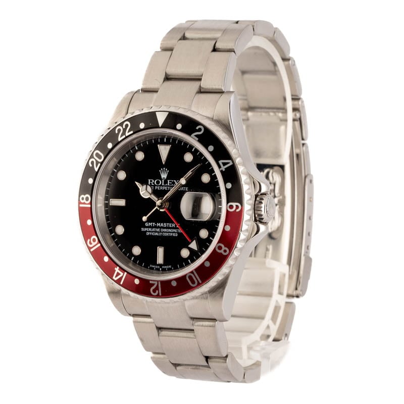 Rolex GMT-Master II Ref 16710 Red & Black Coke