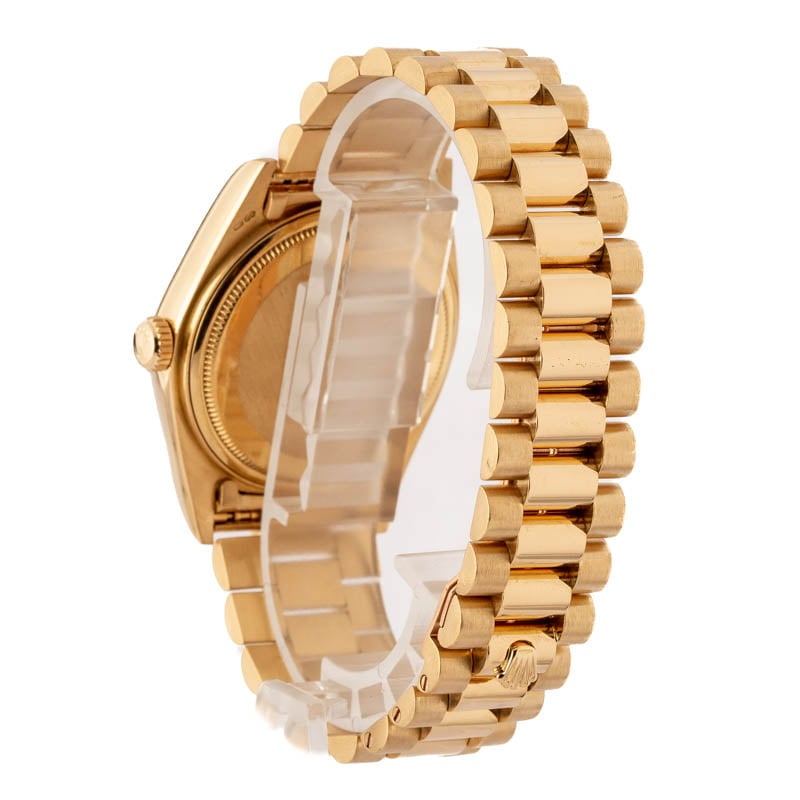 Pre-Owned Rolex Day-Date 18038 Diamond Dial