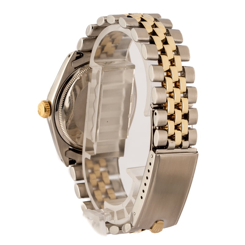 Rolex Date 1505 Engine Turned Bezel