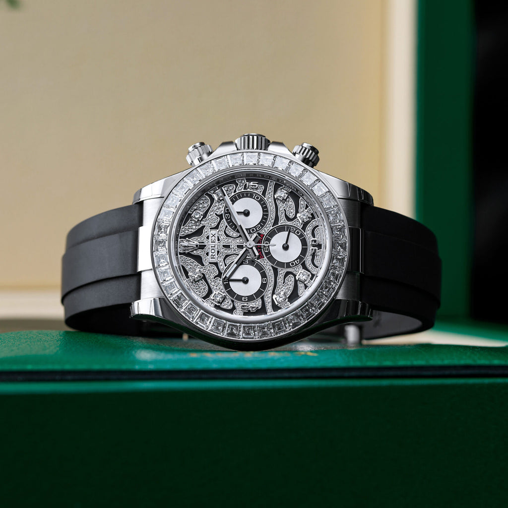 Rolex Daytona 116589TBR "Eye of the Tiger" White Gold UNWORN