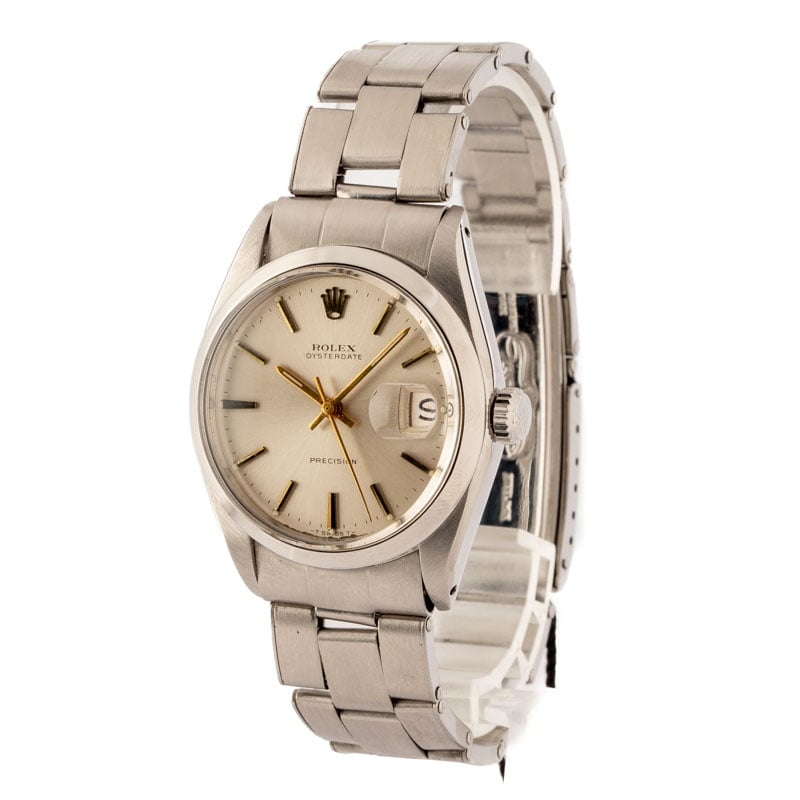 Vintage Rolex OysterDate 6694 Steel