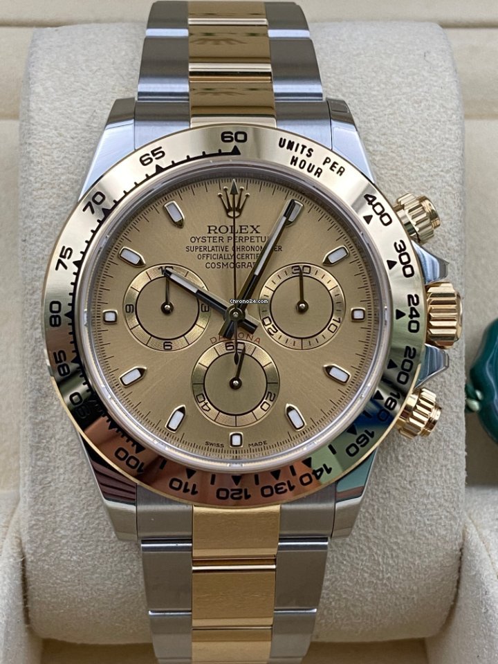 Daytona Two Tone Champagne Dial 116503 Unworn.